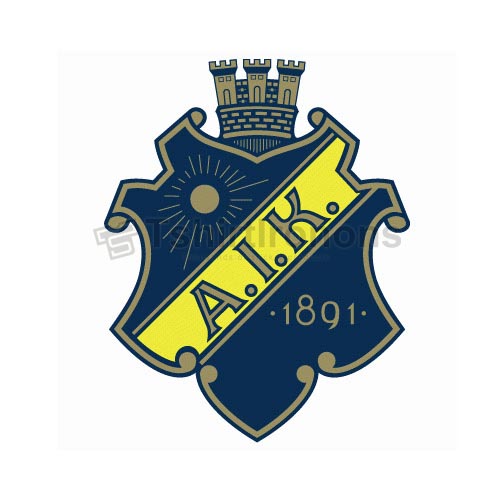 AIK Stockholm T-shirts Iron On Transfers N3234